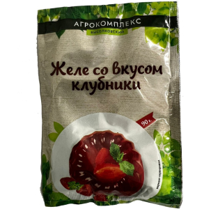 Желе Клубника 90г СТМ Агрокомплекс
