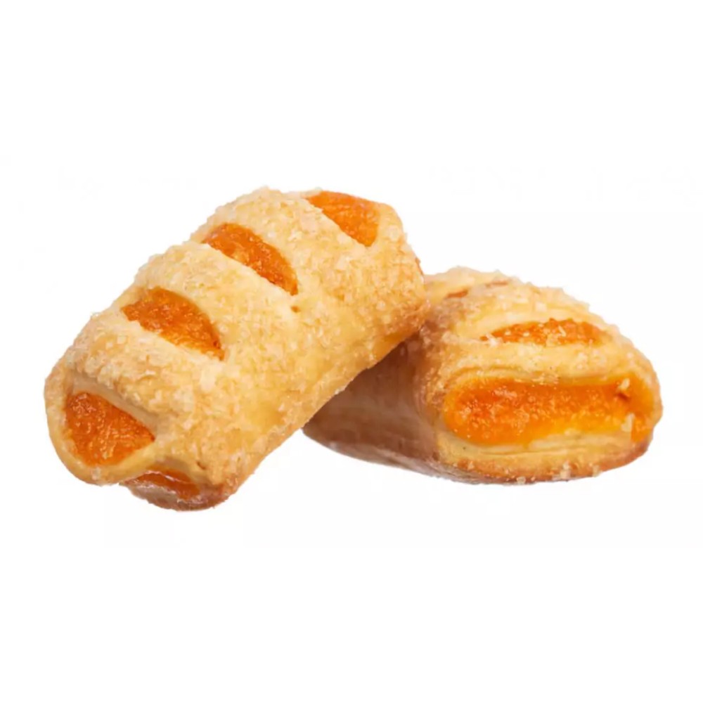 Печенье слоеное со вкусом абрикоса Печенюш Штрудич 1кг 650₽