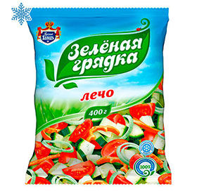Смесь Лечо замороженное Зеленая Грядка 400гр