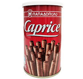 Вафельные трубочки Caprice с фундуком и шоколадным кремом 115гр