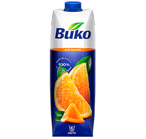 Сок 1л Вико Апельсин 112 240₽