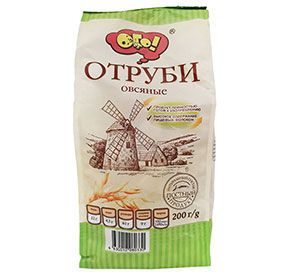 Отруби 200г ОГО! Овсяные м/уп