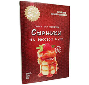 Смесь для выпечки Пудовъ Сырники на рисовой муке 110гр