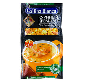 Крем-суп 23 г Куриный по-французски 2в1 м/уп
