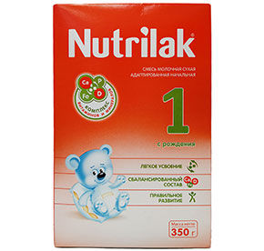 Молочная Смесь-1 Nutrilak 350гр