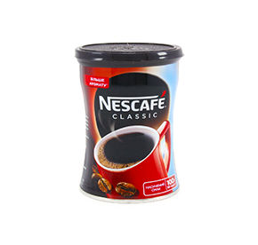 Кофе NESCAFE CLASSIC натуральный растворимый гранулированный ж/б 100гр