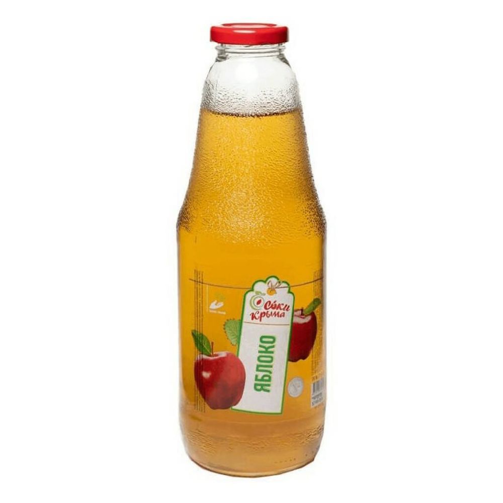 Сок 1 л Соки Крыма яблочный осветленный стбут 140₽
