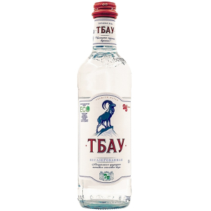 Минеральная питьевая вода Тбау Премиум б/газа 0,5 стекло