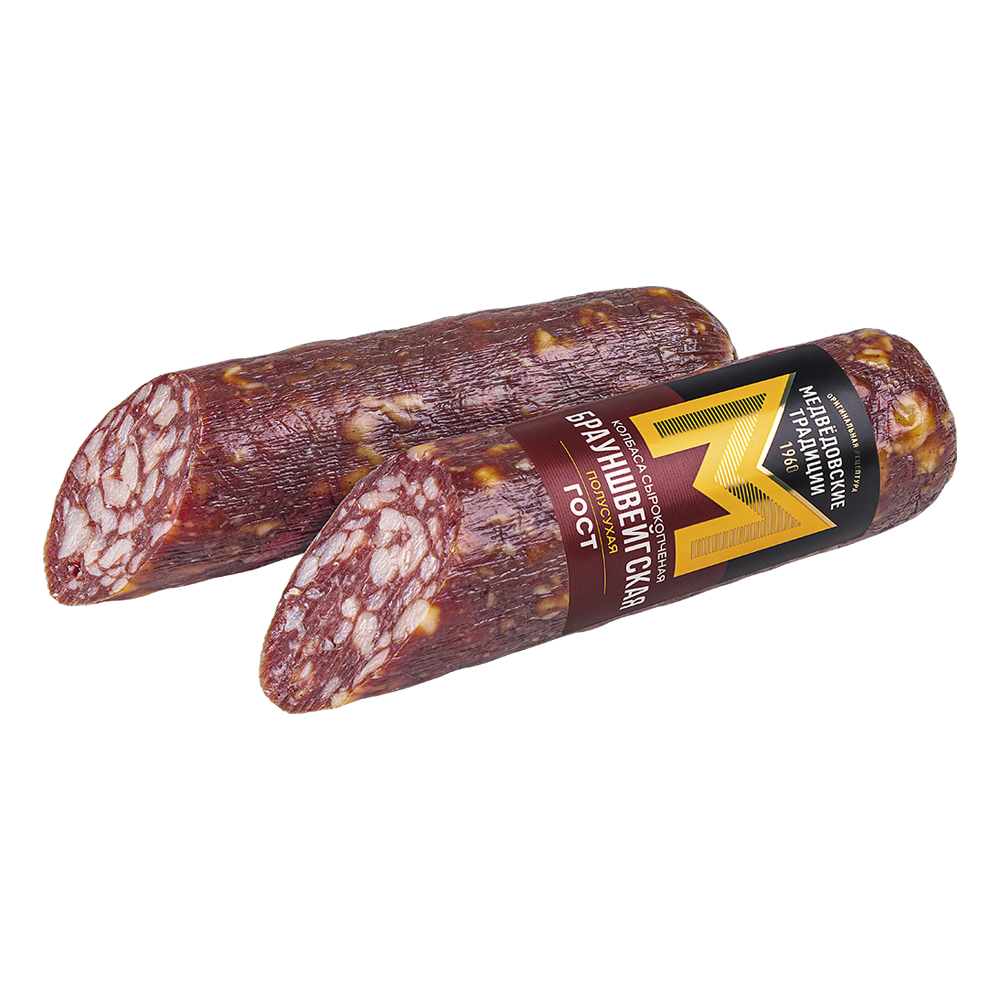 Колбаса ск Брауншвейгская 200 гр Медвёдовские традиции 250₽