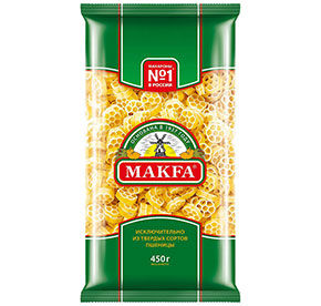 Макароны Макфа Цветочки м/у 450г 