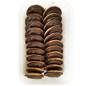 Печенье сдобное клубникам Яшкино