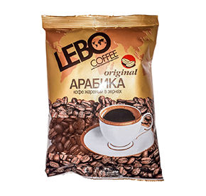 Кофе Lebo зерновой оригинал в пакете 100гр