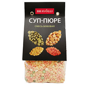 Смесь бобовая суп-пюре Bravolli!350гр