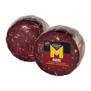 Говяжье филе в порционной нарезке Медвёдовские традиции 300гр