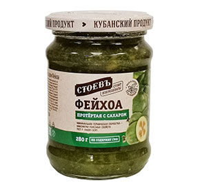Фейхоа Стоевъ протёртая с сахаром с/б 280г