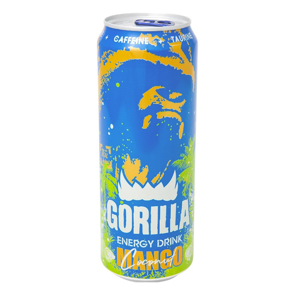 Энергетическй напиток Манго-кокос Gorilla 450мл