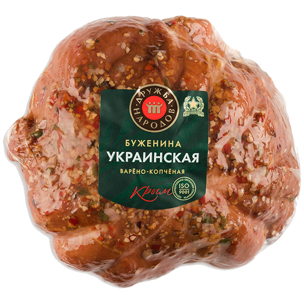 Буженина свин вар охлфас вак 1 кг Дружба Народов 760₽
