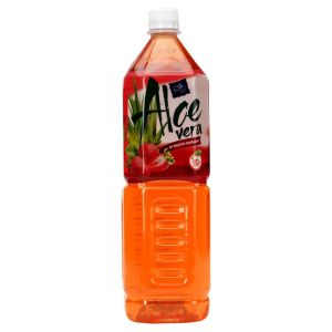 Напиток 1,5л Moon Berry с кусочками Aloe Vera со вкусом клубники негазированный пэт