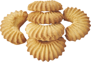 Печенье 0,5 кг КРЫМСКИЙ СУЛТАН сдобное с ирисо-сливочным аром к/уп