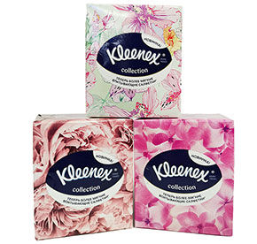 Салфетки Kleenex Collection коробка 100шт