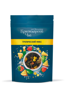 Чай черный с чабрецом и душицей листовой "Краснодарский чай ВЕКА" 70г, картон