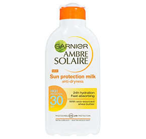 Молочко для загара Garnier Ambre Solaire ультраувлажняющее SPF 30 п/фл 200мл
