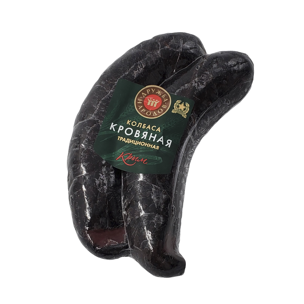 Колбаса Кровяная Традиционная вк но уп газ 1 кг Дружба Народов 400₽