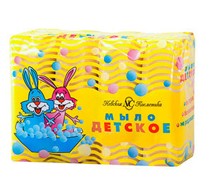 Мыло туалетное Невская Косметика детское 4/100г