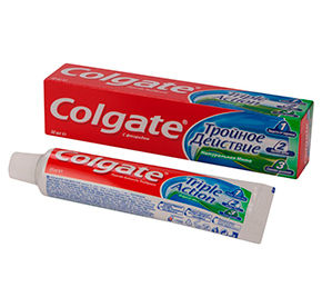 Паста зубная 50 мл Colgate Тройное действие тюбик 122₽