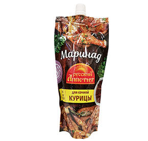 Маринад 300 г Русский аппетит для курицы дой-пак