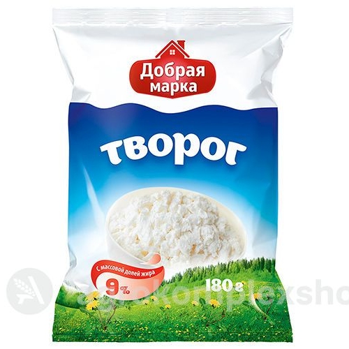 Творог 9% Честный выбор 180гр
