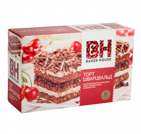 Торт биск."Baker House""Шварцвальд" 350г*8шт.