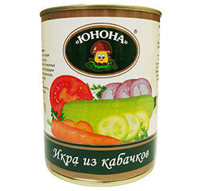 Икра Юнона кабачковая ж/б 360г