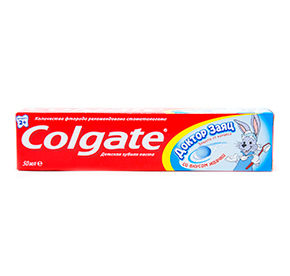 Паста зубная 50 мл Colgate Врач Заяц детская гелевая к/уп
