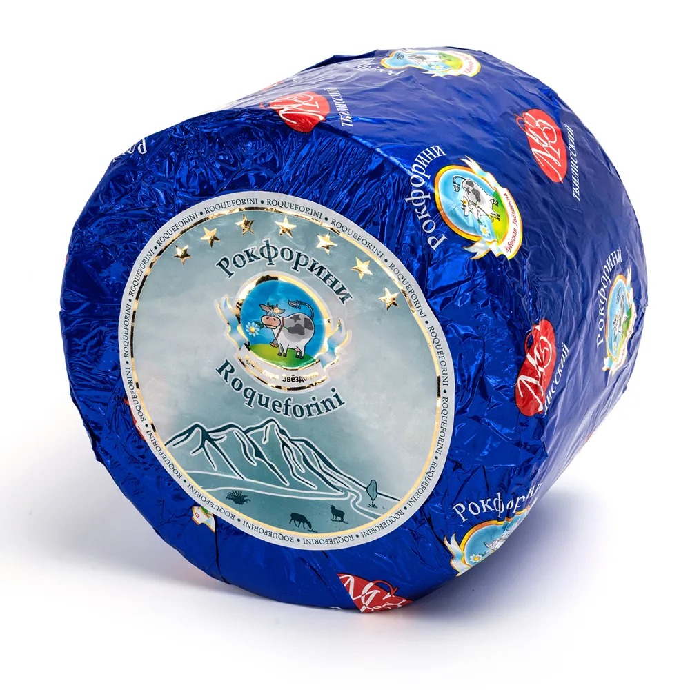 Сыр плесень голубая Рокфорини 50 125 кг для Мантеры 1750₽