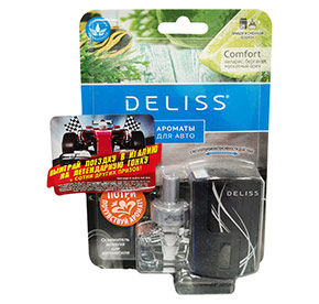 Deliss Comfort автомобильный ароматизатор комплект
