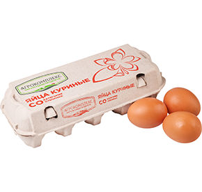 Яйцо куриное С0 10шт