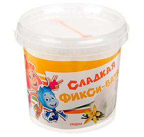 Сахарная вата 50 г Фикси в ассортименте п/уп