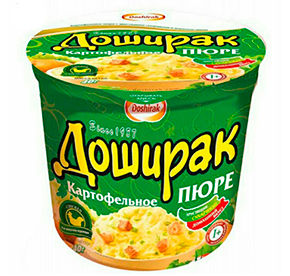 Пюре картофельное бп Доширак со вкусом курицы 40г 68₽