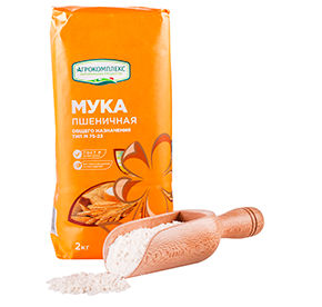 Мука пшеничная общего назначения М75-23 2кг