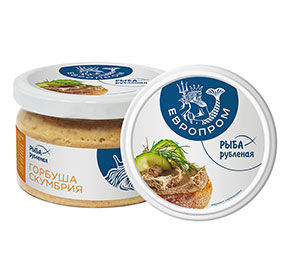 Рыба рубленая Горбуша-Скумбрия Классическая 180гр