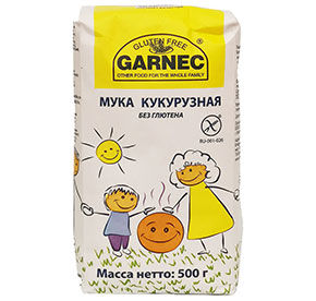 Кукурузная мука без глютена 500г*6 Гарнец