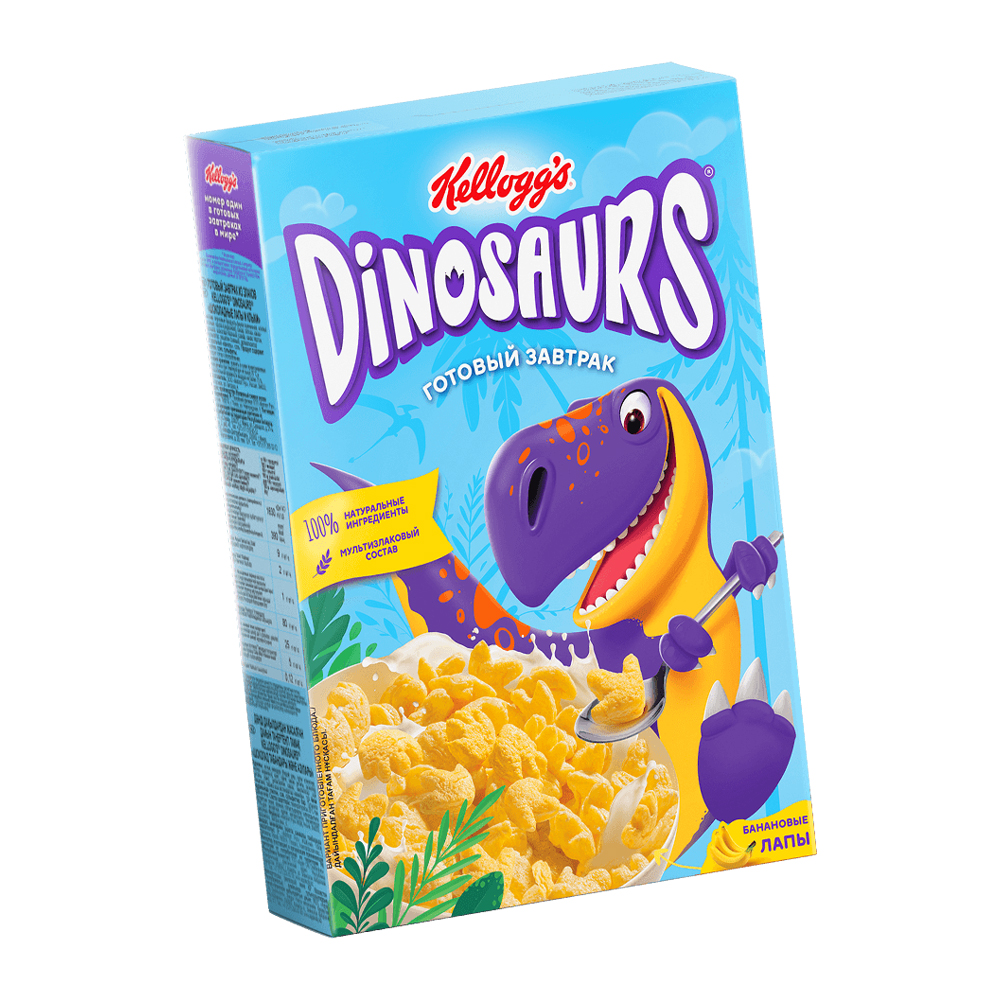 Готовые завтраки Dinosaurs