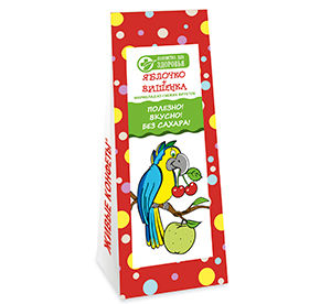 Мармелад желейный Лакомства для здоровья Яблочко и Вишенка 105гр