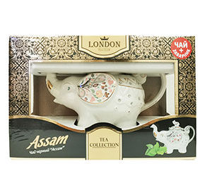 Чай Добрыня черный Assam London Tea Club в заварнике 60гр
