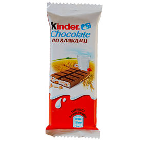 Шоколад Kinder со злаками Т1 23,5 г