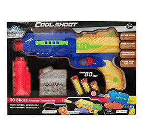 Бластер с мягкими пулями  к.уп