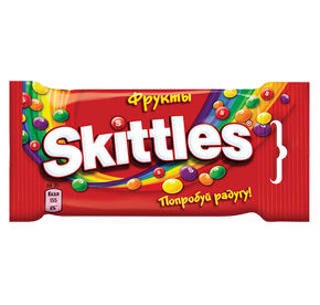Skittles жевательные конфеты 38 г Фрукты 79₽