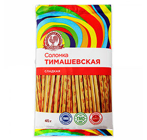 Соломка Тимашевская сладкая 40гр