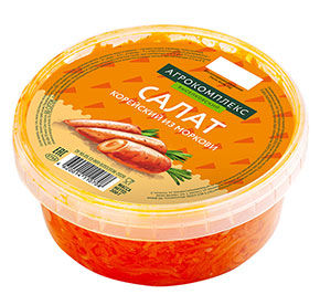 Салат корейский из моркови 0,3кг